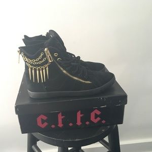 Cute to the core spike sneakers